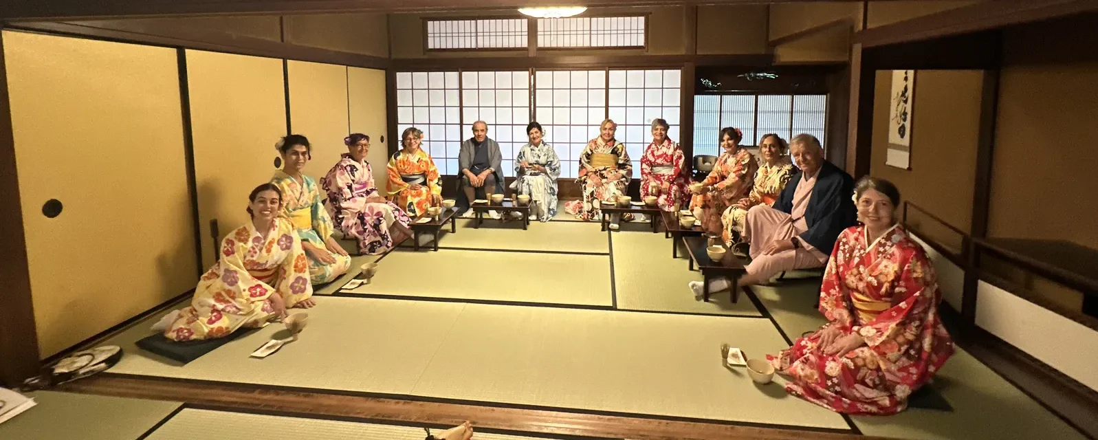 kimono and tea