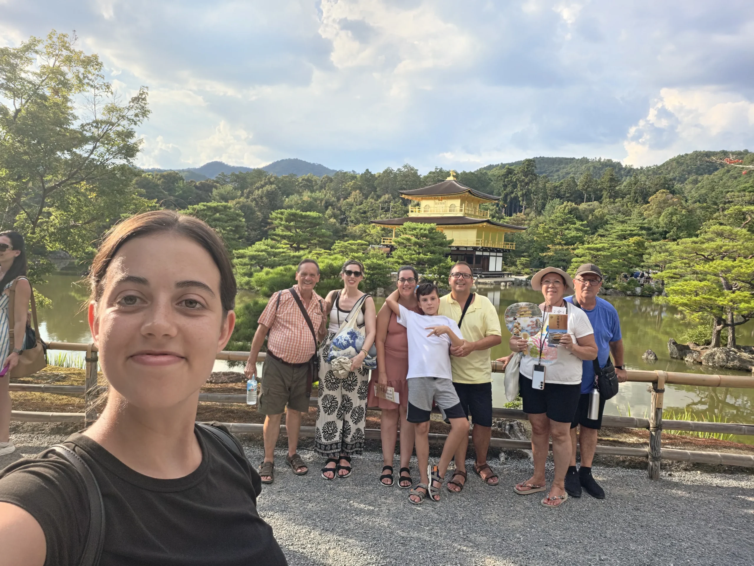 kinkakuji selfie